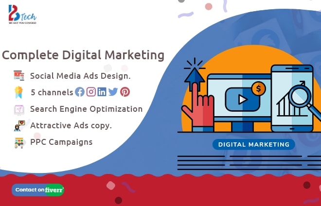 I will provide you complete digital marketing services