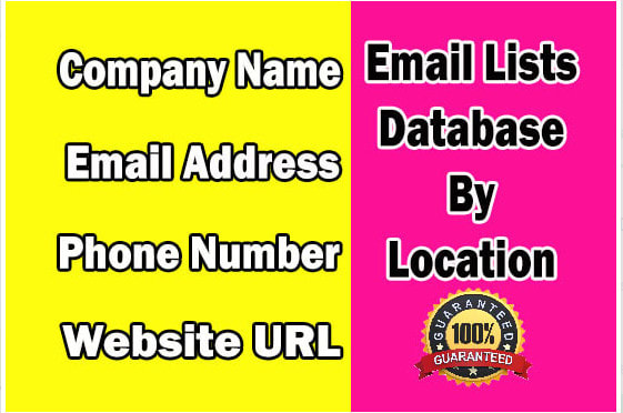I will research and compile email database send out bulk emails