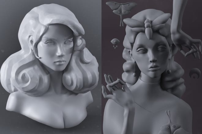 I will sculpt in zbrush for 3d printing