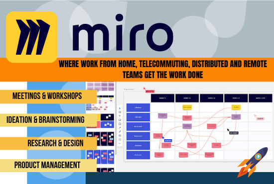I will set up a miro professional workflow for your business