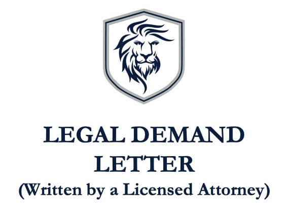 I will write a legal demand letter on law firm letterhead