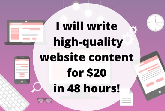 I will write content that engages readers for 20 dollars in 48 hours