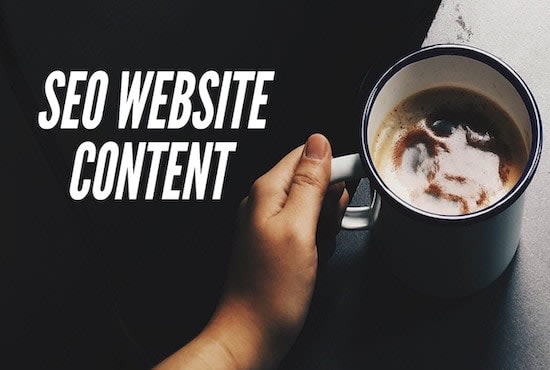 I will write website content, SEO website content, web content