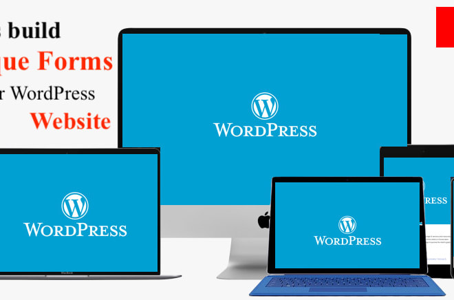 I will build unique forms for your wordpress website