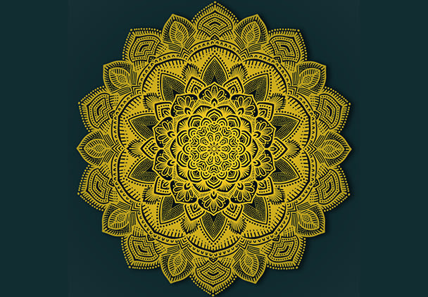 I will draw digital mandala for you in one hour