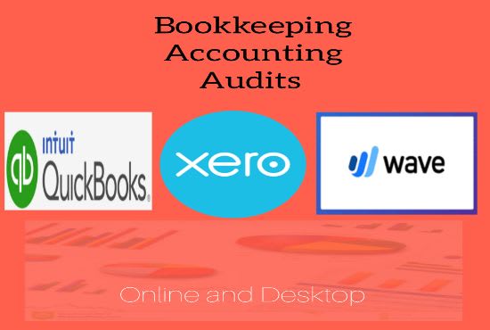 I will assist in bookkeeping using quickbooks online, xero, wave
