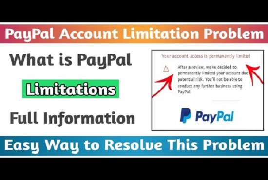 I will assist you to remove your paypal limitation