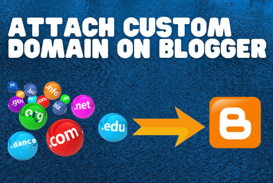 I will attach custom domain to blogger