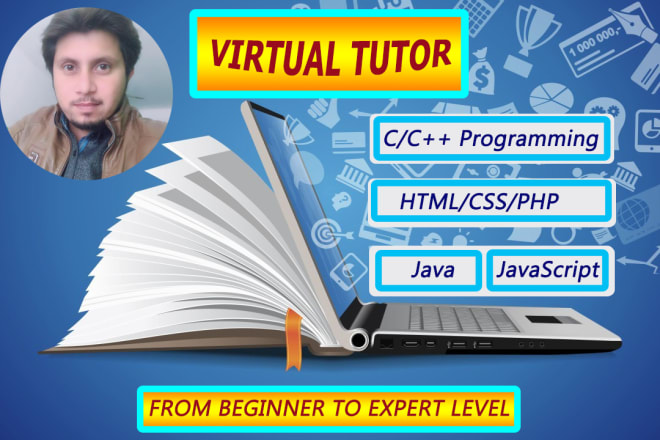 I will be tutor for c, cpp, java, PHP, HTML and python