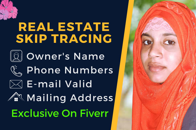 I will be your best skip tracer for real estate skip tracing owners phone, email