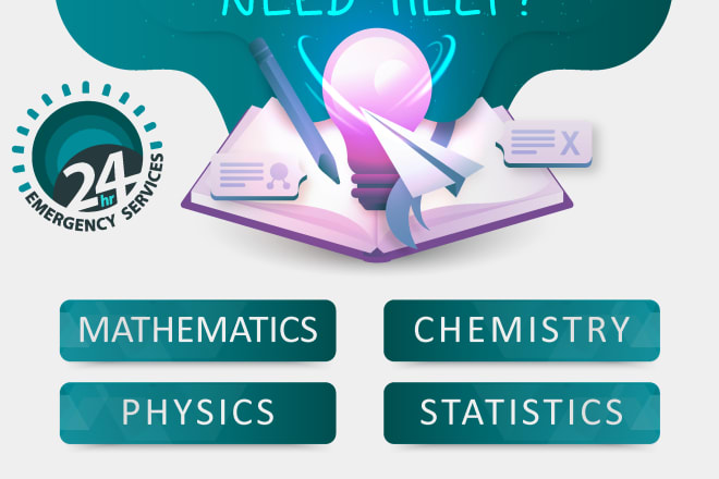 I will be your best tutor in mathematics, chemistry, physics for assignments and exams