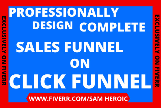 I will be your click funnel expert,wordpress,kartra,kajabi,sales funnel on clickfunnels