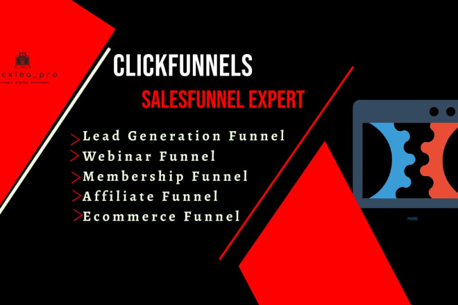 I will be your clickfunnels sales funnel expert on click funnel