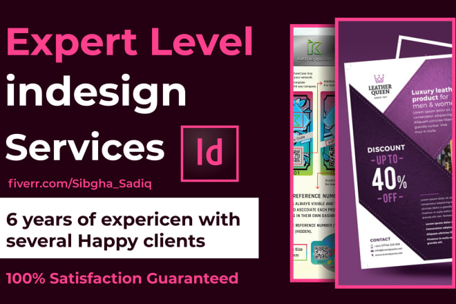 I will be your indesign expert