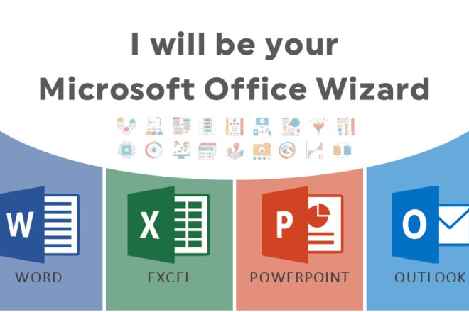 I will be your personal ms office, mail merge, automation wizard