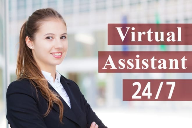 I will be your virtual assistant for data entry work