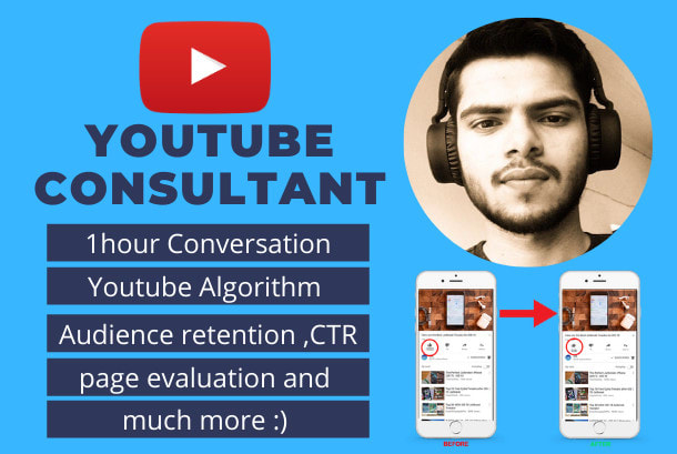 I will be your youtube consultant