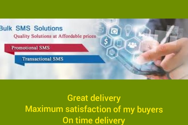 I will blast unlimited twillo, bulk sms and voice to your targeted area