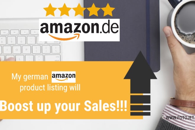 I will boost up your amazon fba listing as native german