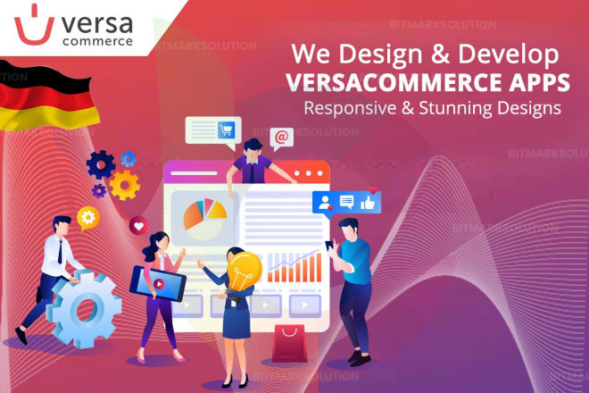 I will build a brand based on high converting versacommerce store
