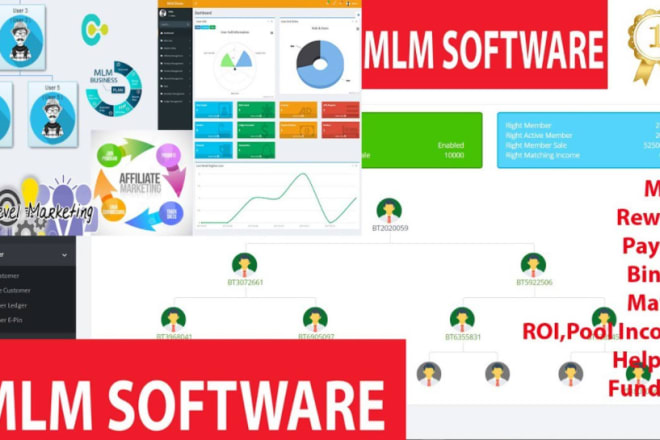 I will build a high functionality MLM website MLM app MLM software