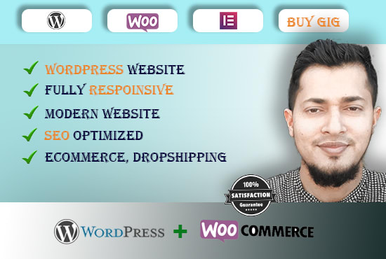 I will build a responsive wordpress website