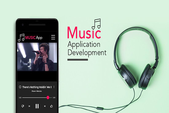 I will build music app,music streaming app,spotify app,live streaming app