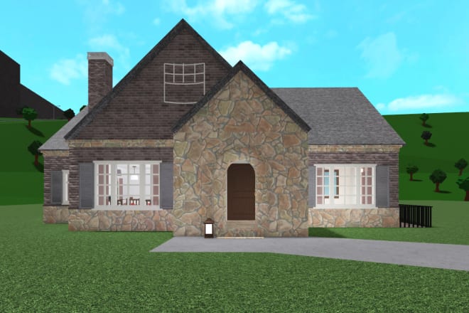 I will build you a bloxburg house or mansion of your choice