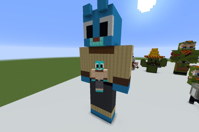 I will build you a minecraft skin of your choice