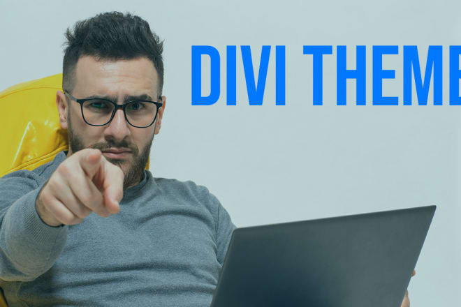 I will build your website with divi plus lifetime divi license