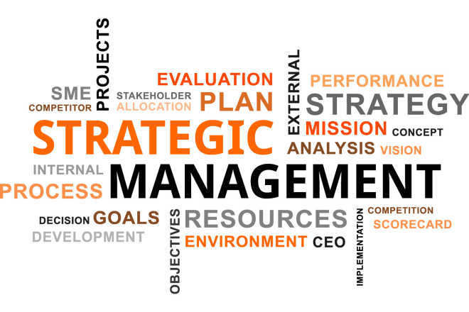 I will can help you in strategic management course work