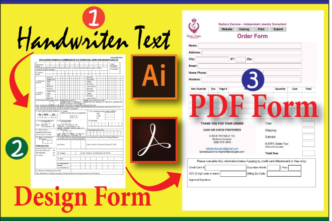 I will cheap rate fillable pdf form create editable pdf form