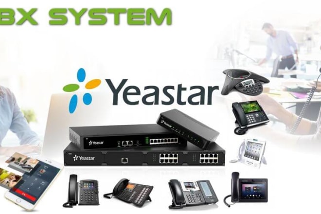 I will configure your voip pbx grandstream or yeastar