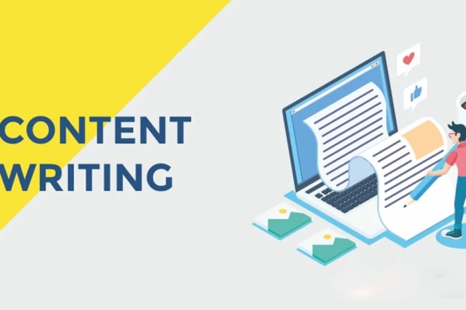 I will content writing for you