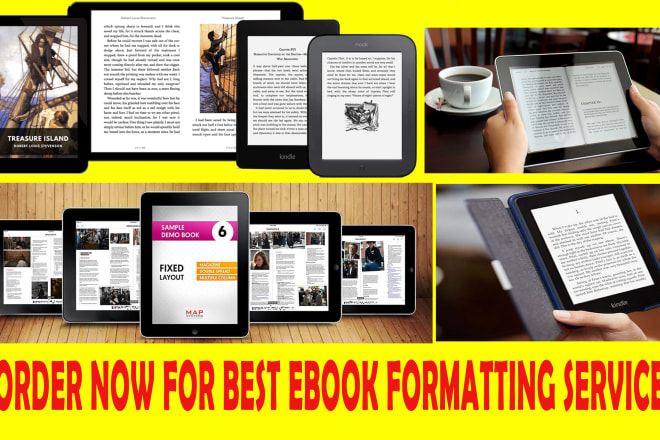 I will convert your book into kindle and epub formats