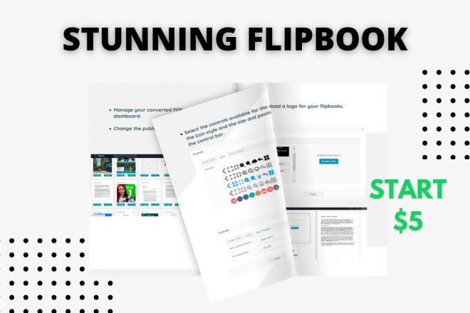 I will convert your PDF to awesome online flipbook