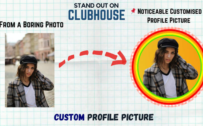 I will create 3x unique clubhouse profile picture