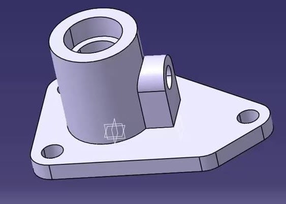 I will create a 3d part model in unigraphics nx and catia