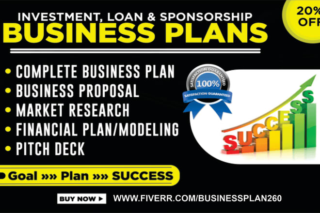 I will create a startup business plan, grants, financial plan, proposal, business plan