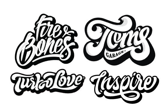 I will create a unique and modern hand drawn typography logo