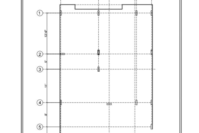I will create an architecture 2d floor plan