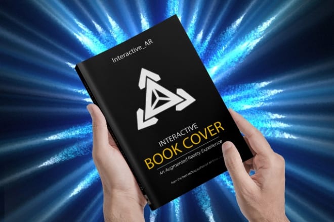 I will create an augmented reality book cover