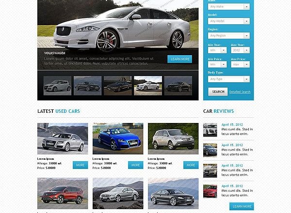I will create an automotive car dealership website in word press