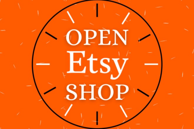 I will create and set up etsy shop account accept paypal