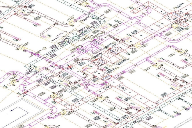 I will create autocad drafting for hvac systems