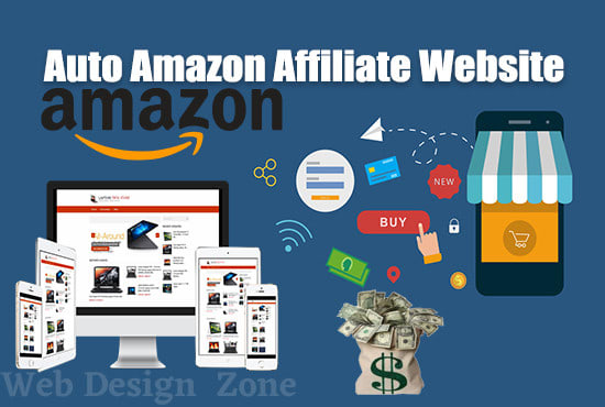 I will create autopilot amazon affiliate store for passive income