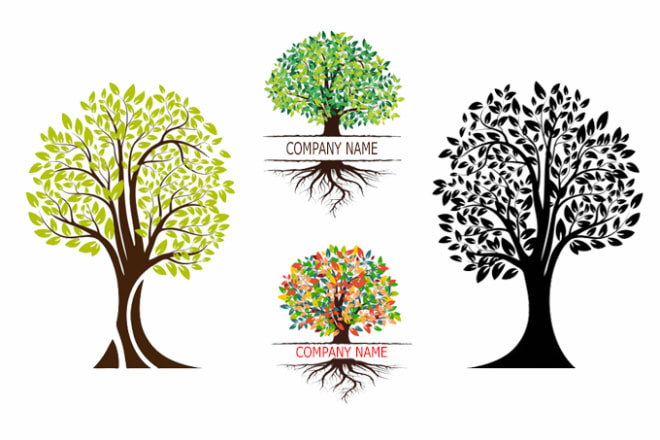 I will create beautiful and best tree logo design