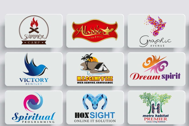 I will create business logo designs