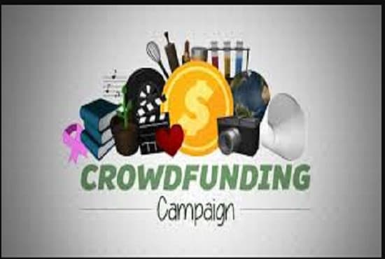 I will create crowdfunding campaign for kickstarter and indiegogo