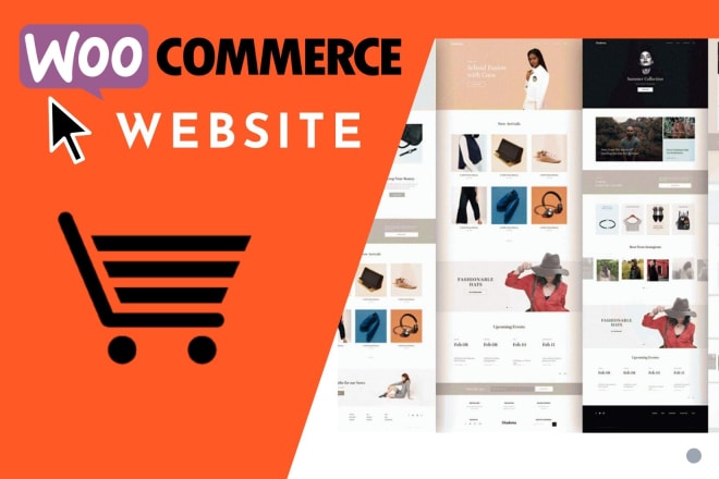 I will create ecommerce online store website with woocommerce and wordpress